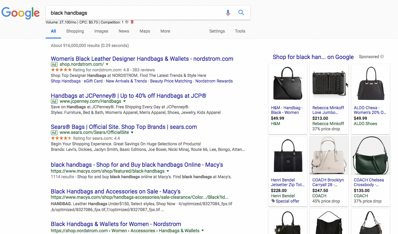 black-handbags-search