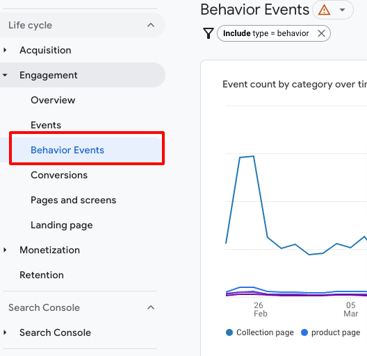 Analytics _ Behavior Events